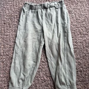 *5 for $10* Carter's Girls Light Green Pants